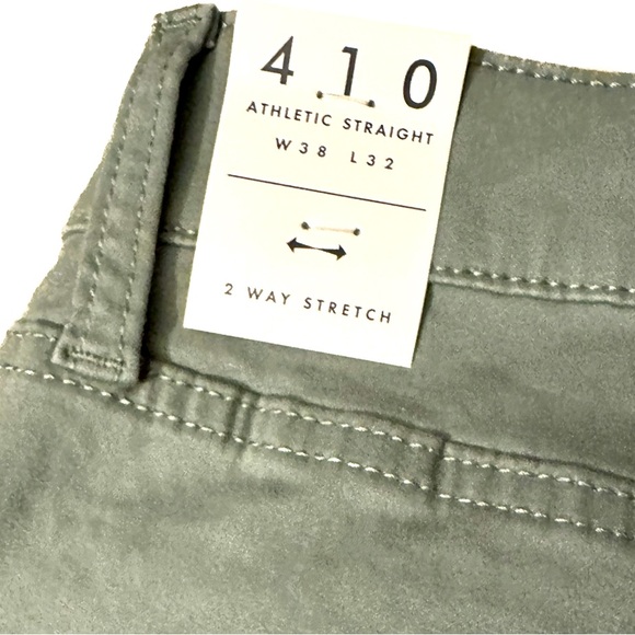 LUCKY BRAND MENS JEANS 4.1.0 ATHLETIC STRAIGHT
(W-38 L-32 ) 2 WAY STRETCH - Picture 3 of 4